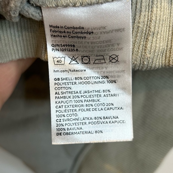 H&M Disney Hoodie Sweatshirt WITH Mickey Mouse MOTIF - Picture 6 of 6